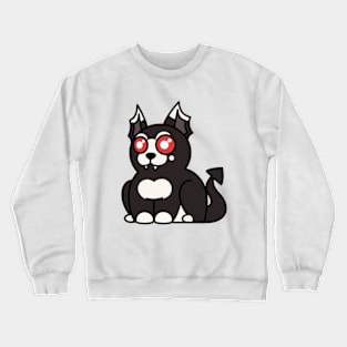 Plump Cat Goth Crewneck Sweatshirt